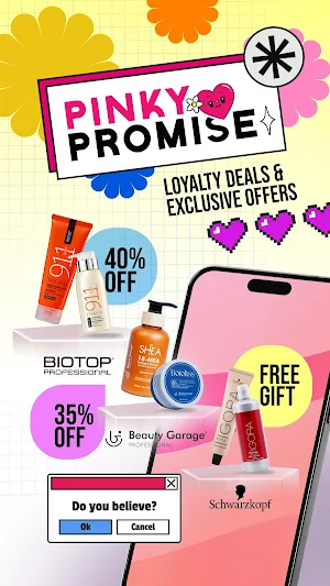 Pinkbliss Cosmetics Store Screenshot 2