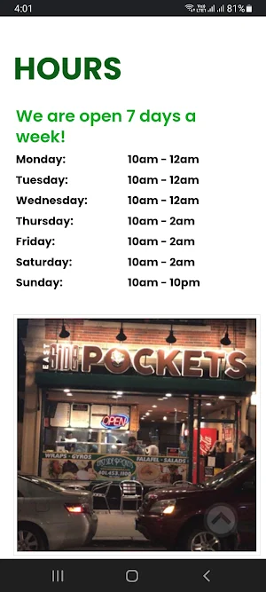 East Side Pockets Screenshot 3
