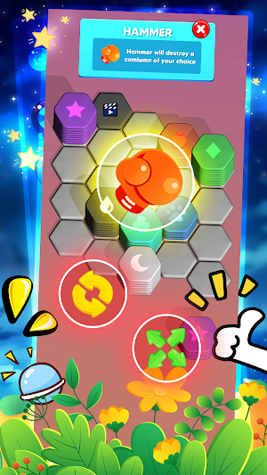 Hexa stack merge Screenshot 2
