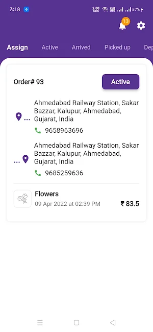 mDelivery - Local Delivery App Screenshot 0