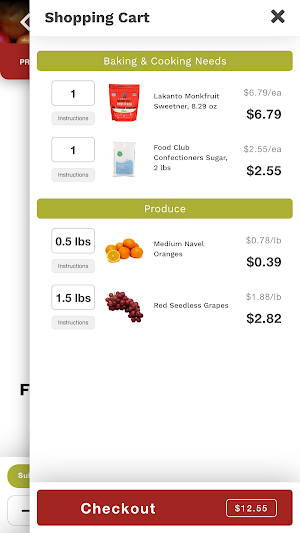 Market Fresh Grocery Screenshot 3