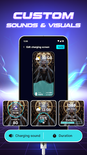 3D Battery Charging Animation Screenshot 3