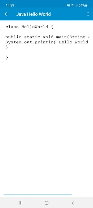 Programming Languages Screenshot 2
