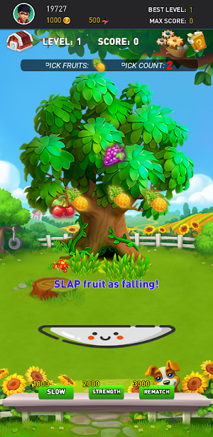 Slap Fruits screenshot 1