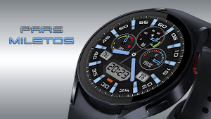 Pars Miletos Analog Watch Face Screenshot 1