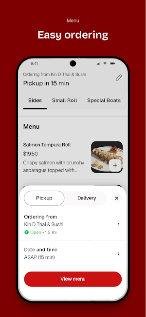 Kin D Thai and Sushi Screenshot 2