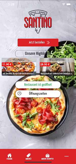 Pizza Taxi Santino Boden Screenshot 0