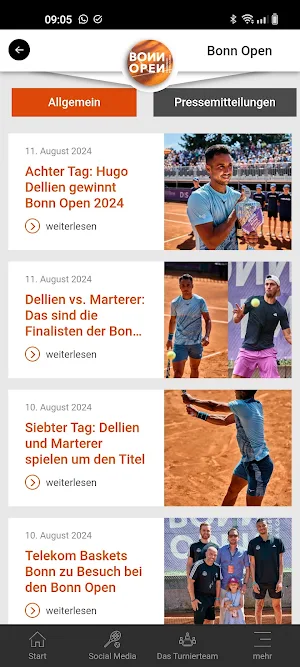 Bonn Open Screenshot 2