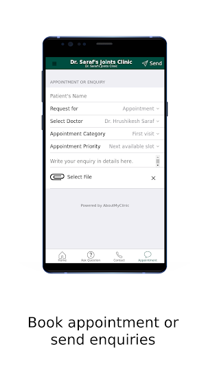 Dr. Saraf's Joints Clinic Screenshot 3