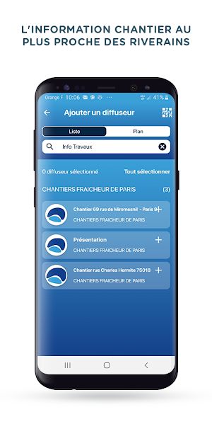 Info Travaux Screenshot 1