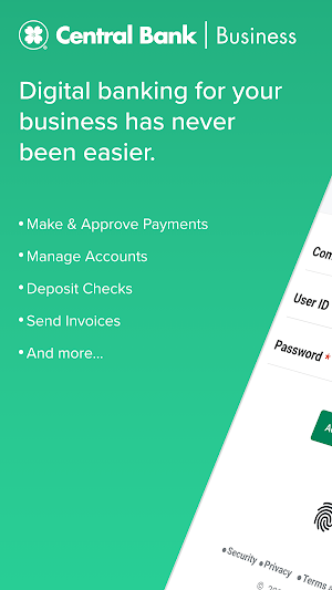 Central Bank - Business Screenshot 0