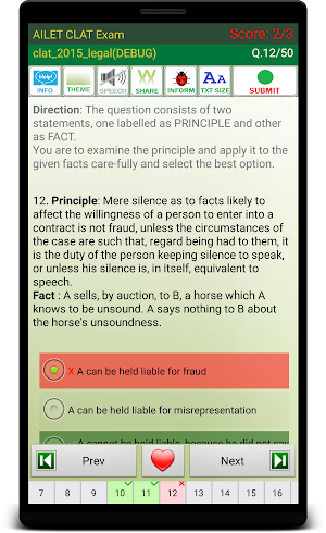 AILET CLAT Exam Prep Screenshot 1