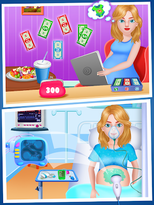 Pregnant Mommy - Newborn Baby Care Game Screenshot 1