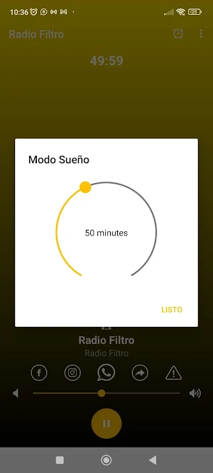 Radio Filtro Screenshot 1