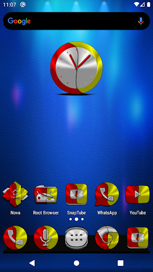 Red and Yellow Icon Pack Screenshot 0