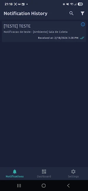 Sensorweb Screenshot 1