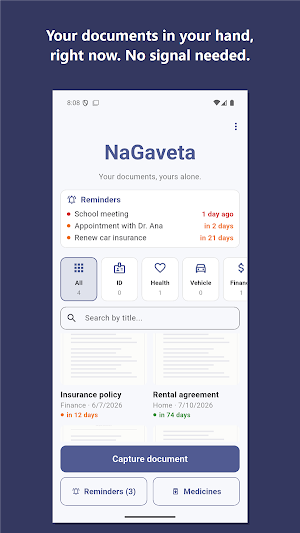 NaGaveta: Documents at Hand Screenshot 0