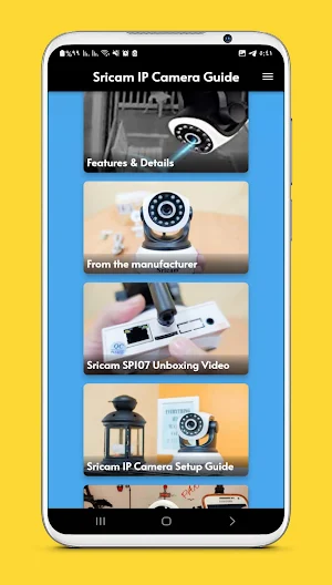 sricam ip camera guide Screenshot 2