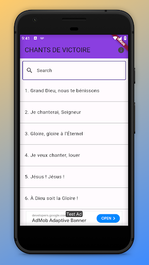 CHANTS DE VICTOIRE (CV) Screenshot 0