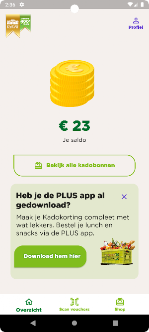 PLUS Kadokorting Screenshot 2