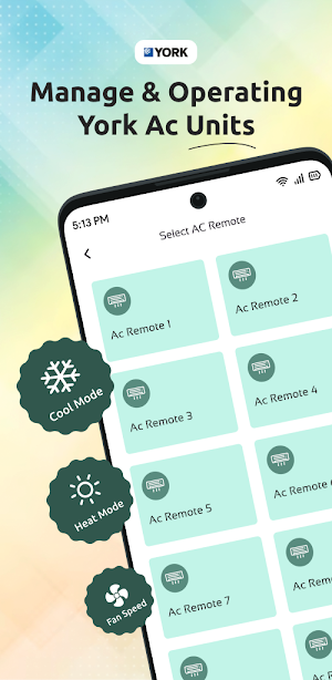 Smart AC Remote for York Screenshot 3