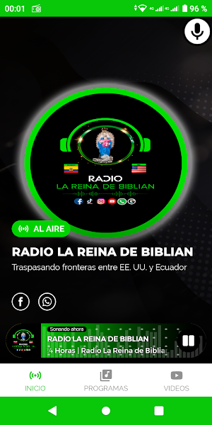 Radio La Reina de Biblian Screenshot 1