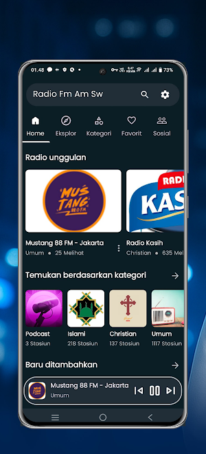 Radio FM AM SW Screenshot 0