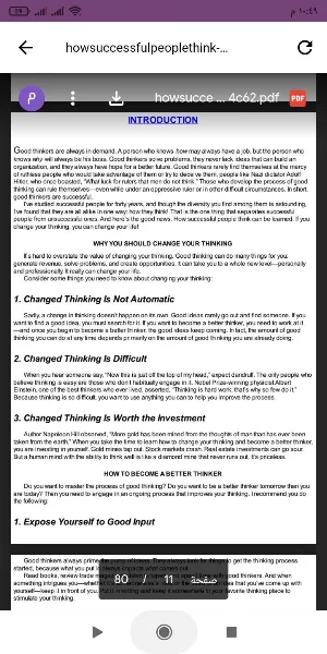How Successful People Think Screenshot 1