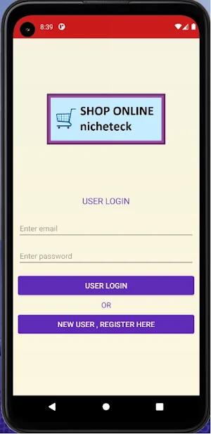 Shop Online nicheteck Screenshot 1