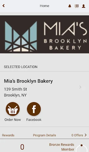 Mia's Brooklyn Bakery Screenshot 0