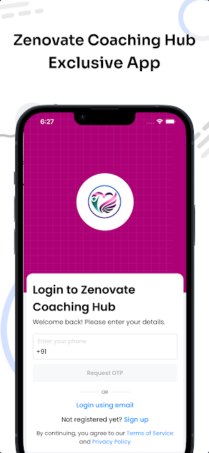 Zenovate Coaching Hub Screenshot 0