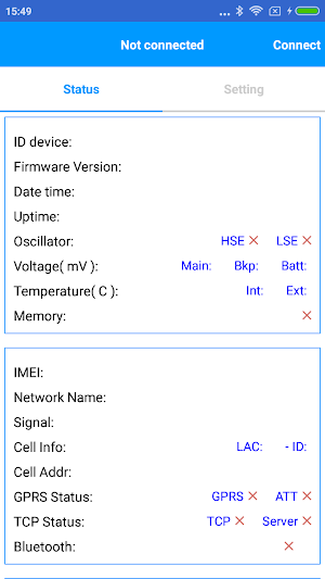 Data Acquisition Screenshot 1