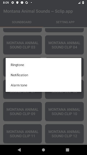 Montana Animal Sound Collectio Screenshot 3