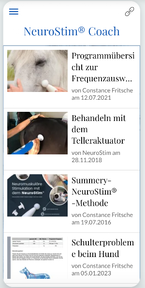 NeuroStim®Coach Screenshot 2