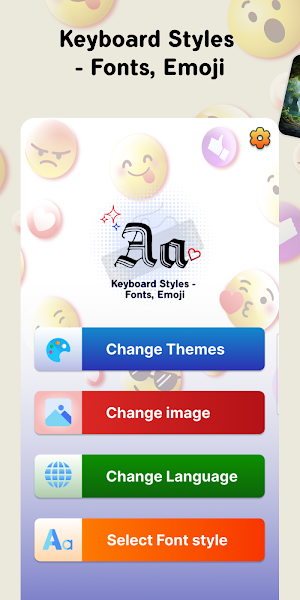 Keyboard Styles - Fonts, Emoji Screenshot 0