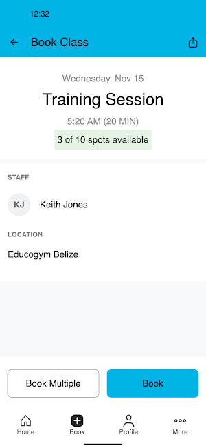 Educogym Belize Screenshot 2