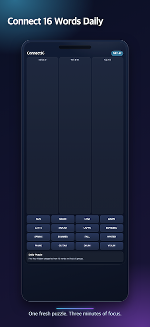 Connect16: Daily Word Puzzle Screenshot 0