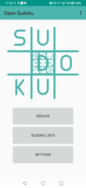 OpenSudoku Screenshot 0