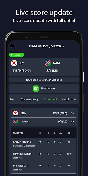 Live Cricket Scores - IPL 2023 Screenshot 1