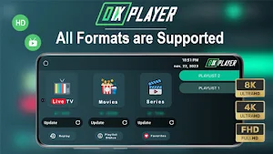 DIXPLAYER - IPTV PLAYER Screenshot 0