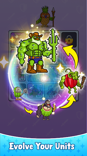 Merge Memerot: Steal Battle Screenshot 2