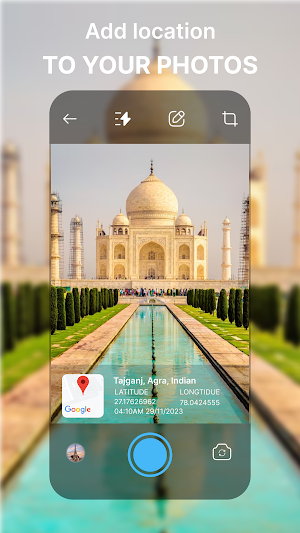 GPS Map Camera & Timestamp Screenshot 1