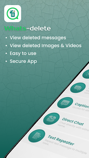 WhatsDelete - Recover Messages Screenshot 1
