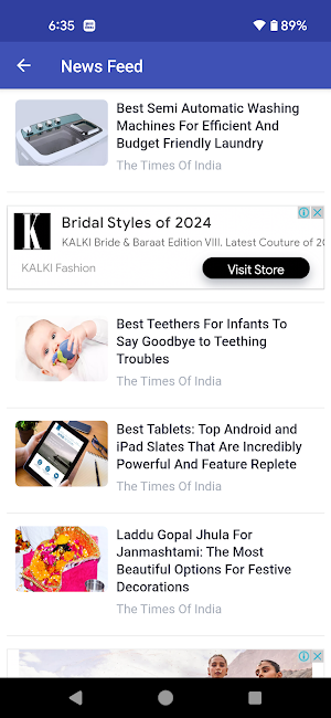 iZooto Demo App Screenshot 3