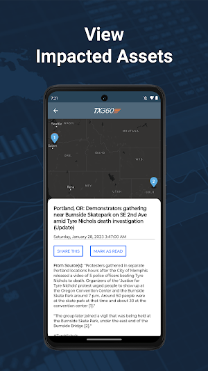 TX360 Mobile Screenshot 1