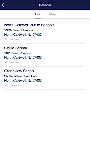 North Caldwell School District Screenshot 1