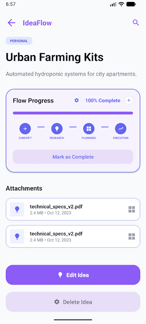 IdeaFlow Screenshot 3