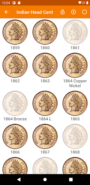 LuckyCoin Coin Collecting - Collection Tracker Screenshot 2