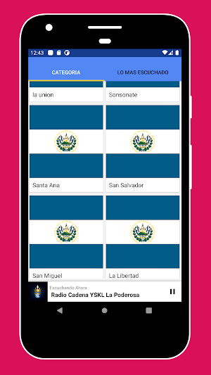 Radio El Salvador + Radio El Salvador FM – Online Screenshot 1