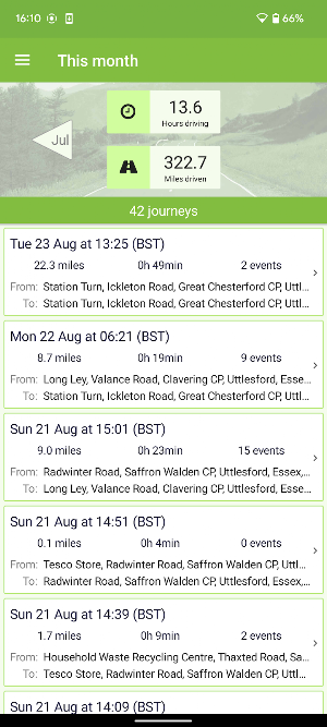 Journey App Screenshot 0